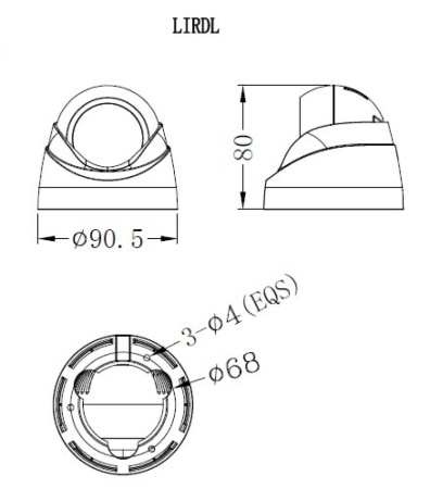 Комплект видеонаблюдения для небольшого магазина на 2 камеры